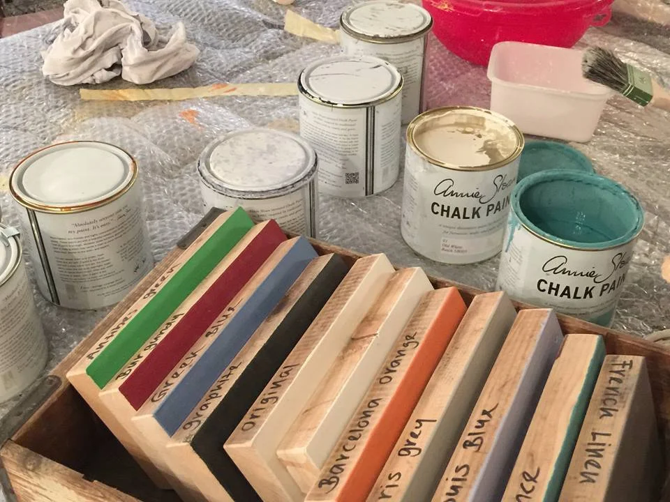 Sonntagskurs in Shabby Chic Schilder und Möbel, freies Arbeiten (ausgebucht)