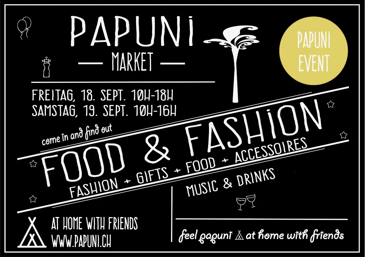 Food und Fashion Market im papuni space