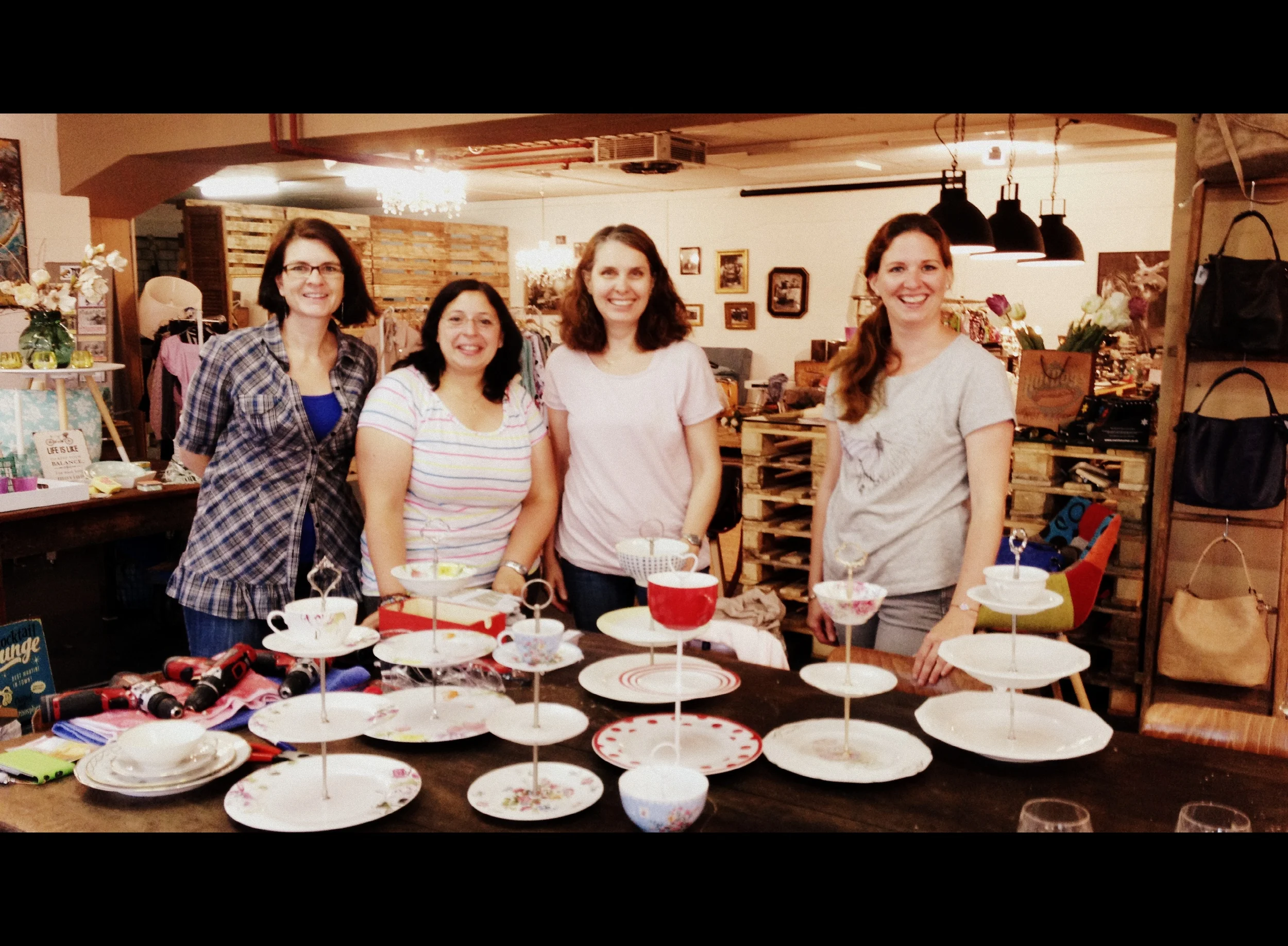 Etagèrenworkshop mit Christina Schaulin