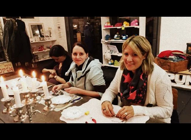 Einblicke in den Vintage Schmuckkurs vom 3. und 24. November 2015 mit Claudine