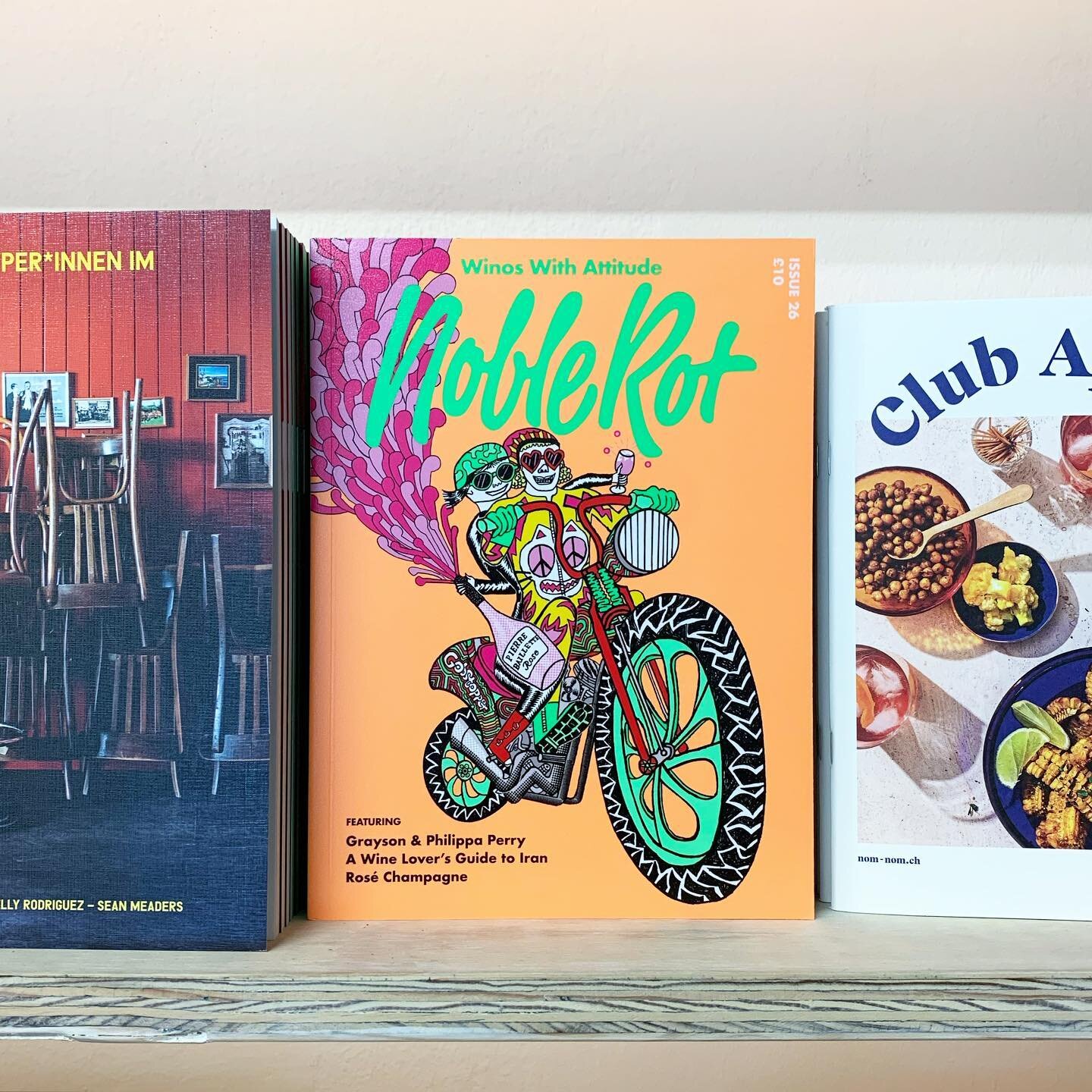 Meet the Noble Rot - the magazine for wine lovers 🍷 
-
@noblerotmag 
-
