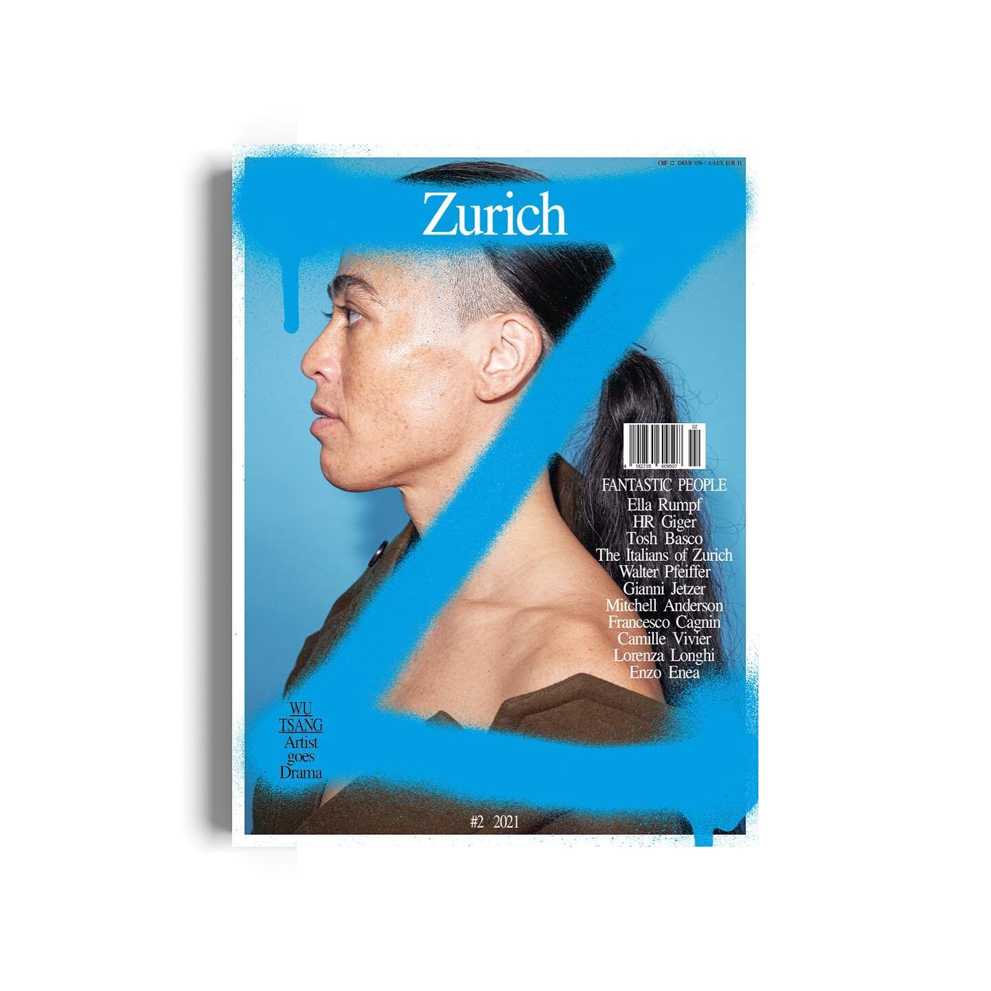 The second issue of Zurich Magazine has landed with more fantastic people featuring Walter Pfeiffer, Ella Rumpf, HR Giger and many more. ❤️