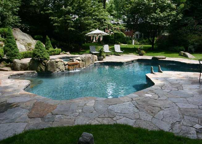Ref ID - Swimming Pool and Spa Design and Construction by Haggerty Pools of Norwalk, CT