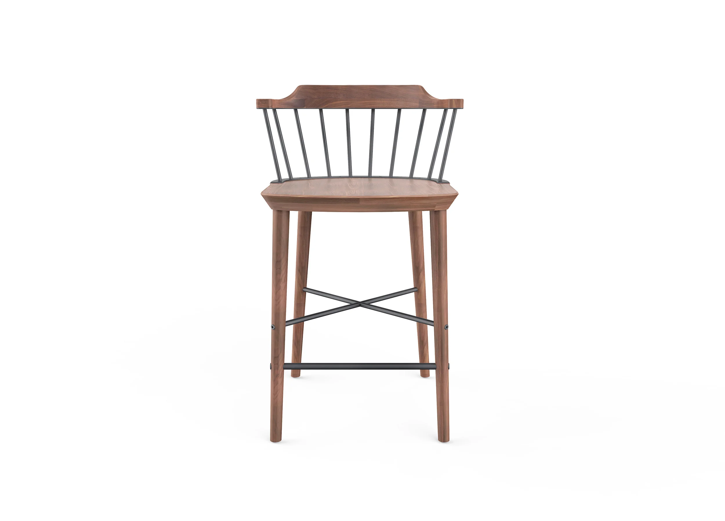 Stellar Works - Exchange Bar Chair SH610 - EX-S311-750-Exchange-Bar-Chair-SH610-Front.jpg