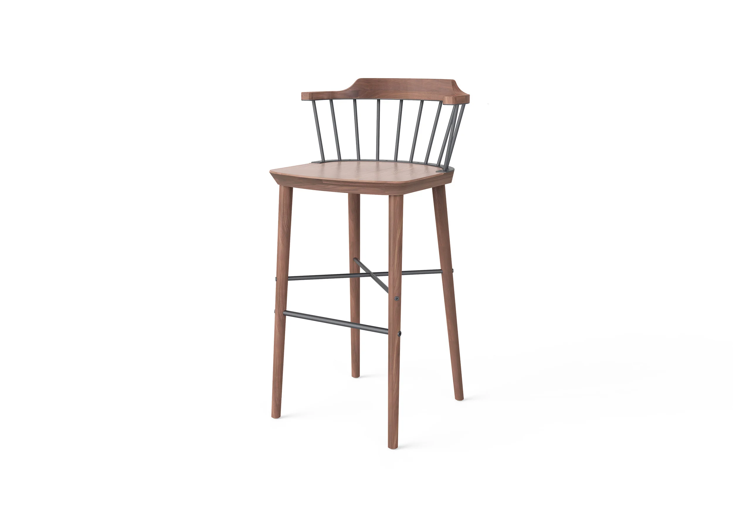 Stellar Works - Exchange Bar Chair SH750 - EX-S311-750-Exchange-Bar-Chair-SH750-Side.jpg