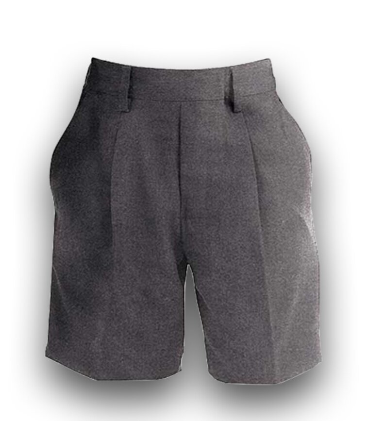 Grey tailored shorts