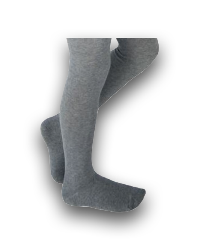 Plain grey tights