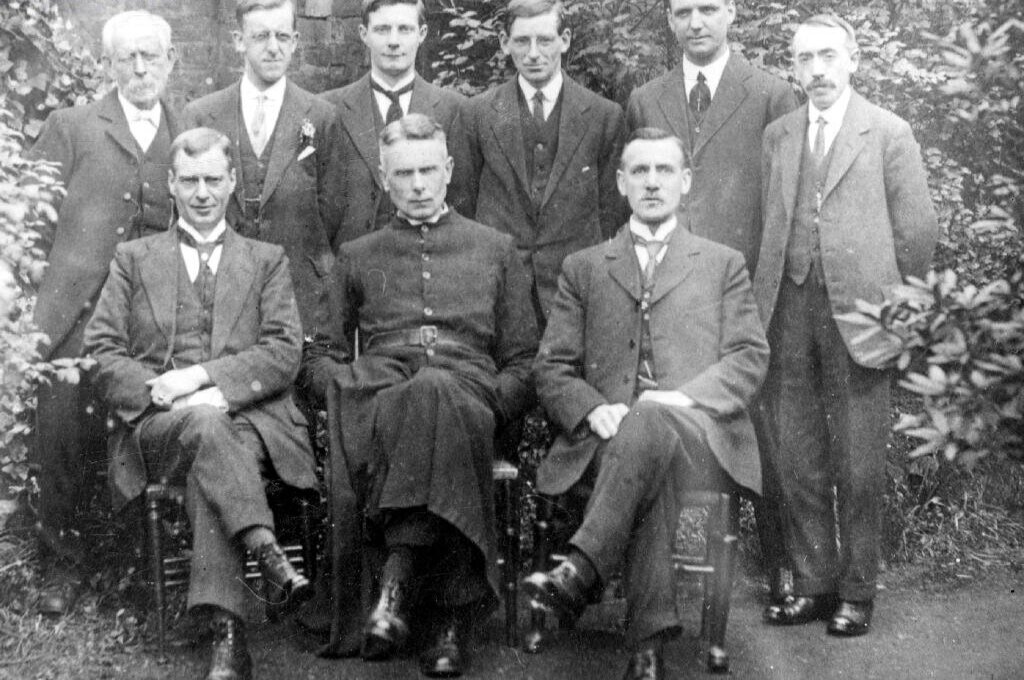 Reverend Tuke and Church Officers 1916