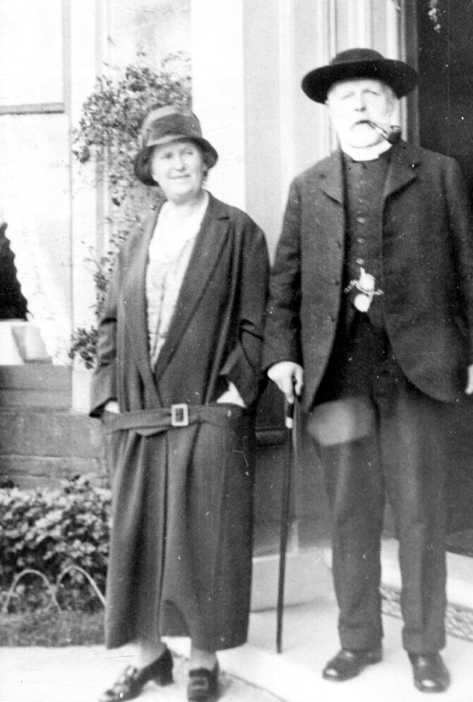 Reverend Winstanley and his wife 1926
