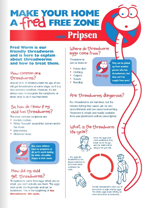 🐛 Threadworm Cases in School — All Saints C of E Primary School