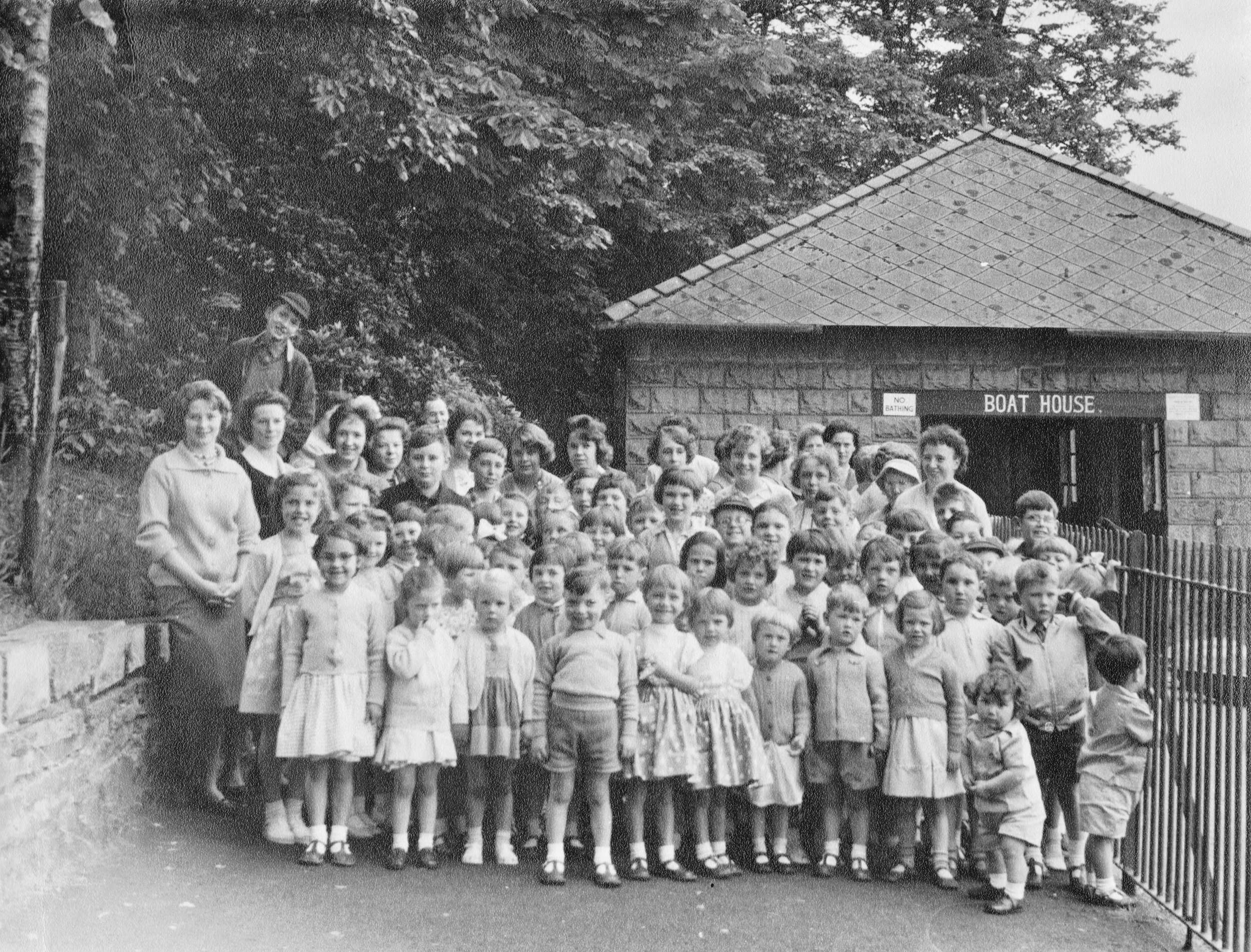 School trip to Stamford Park in 1962.