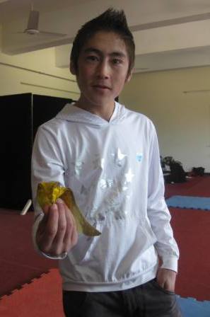 Din Mohammed as our earnest lead character, Ahmed.