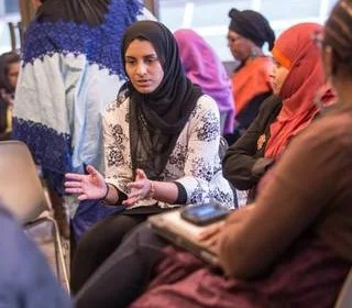 Story Circle March 2014, Women in Islam Event photo: Argenis Apolonario