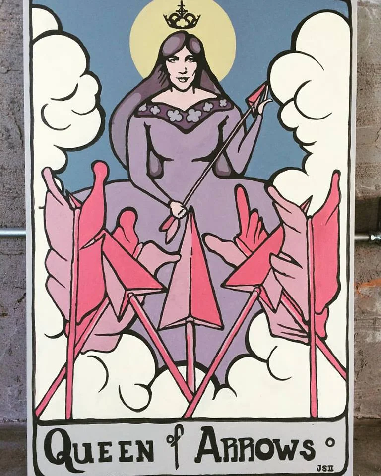 "Queen of Arrows" by Joe Speyrer
