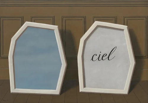 i-love-art:René Magritte, The Palace of Curtains, III, 1928-1929