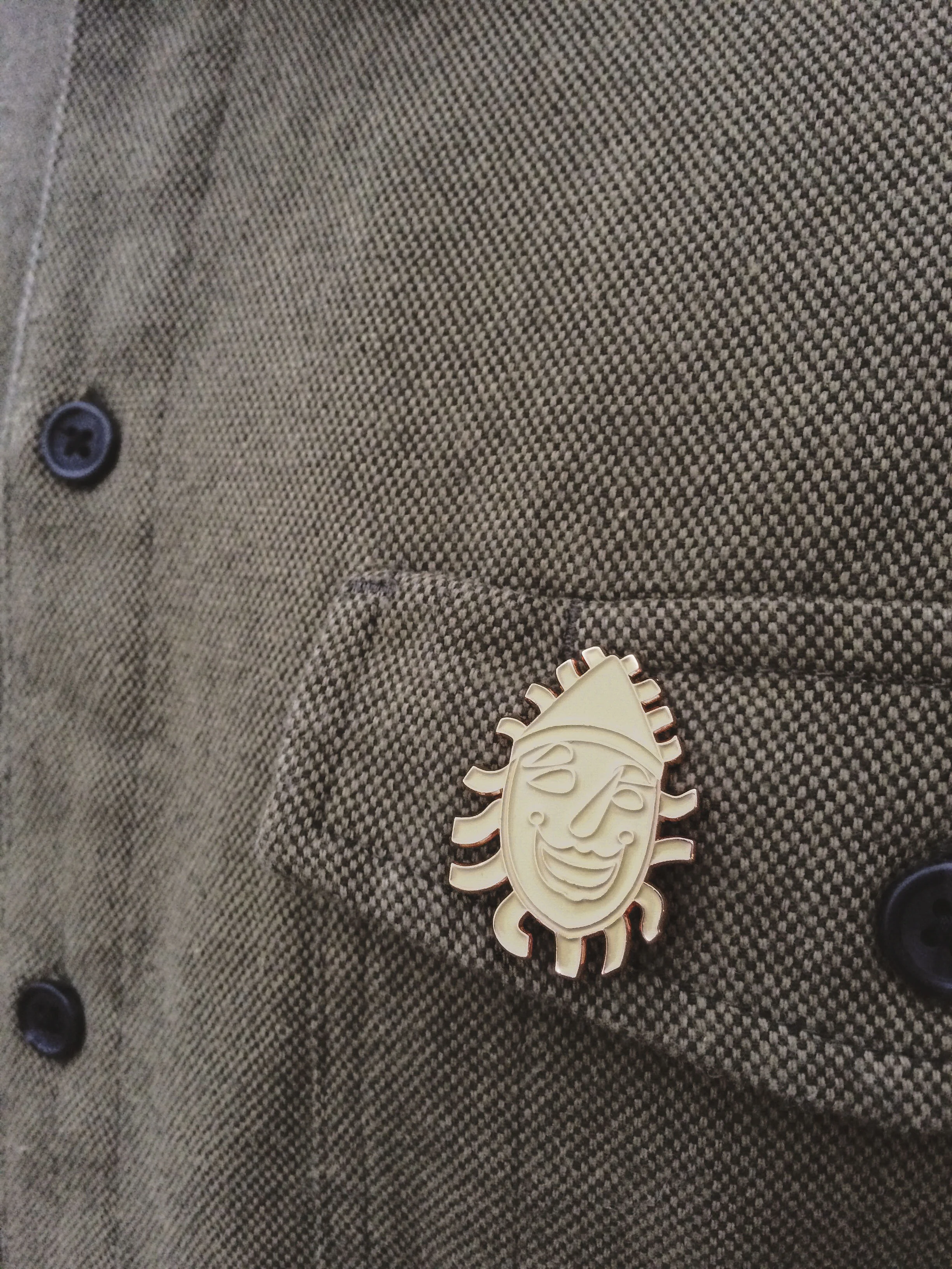Courir de Mardi Gras Pin