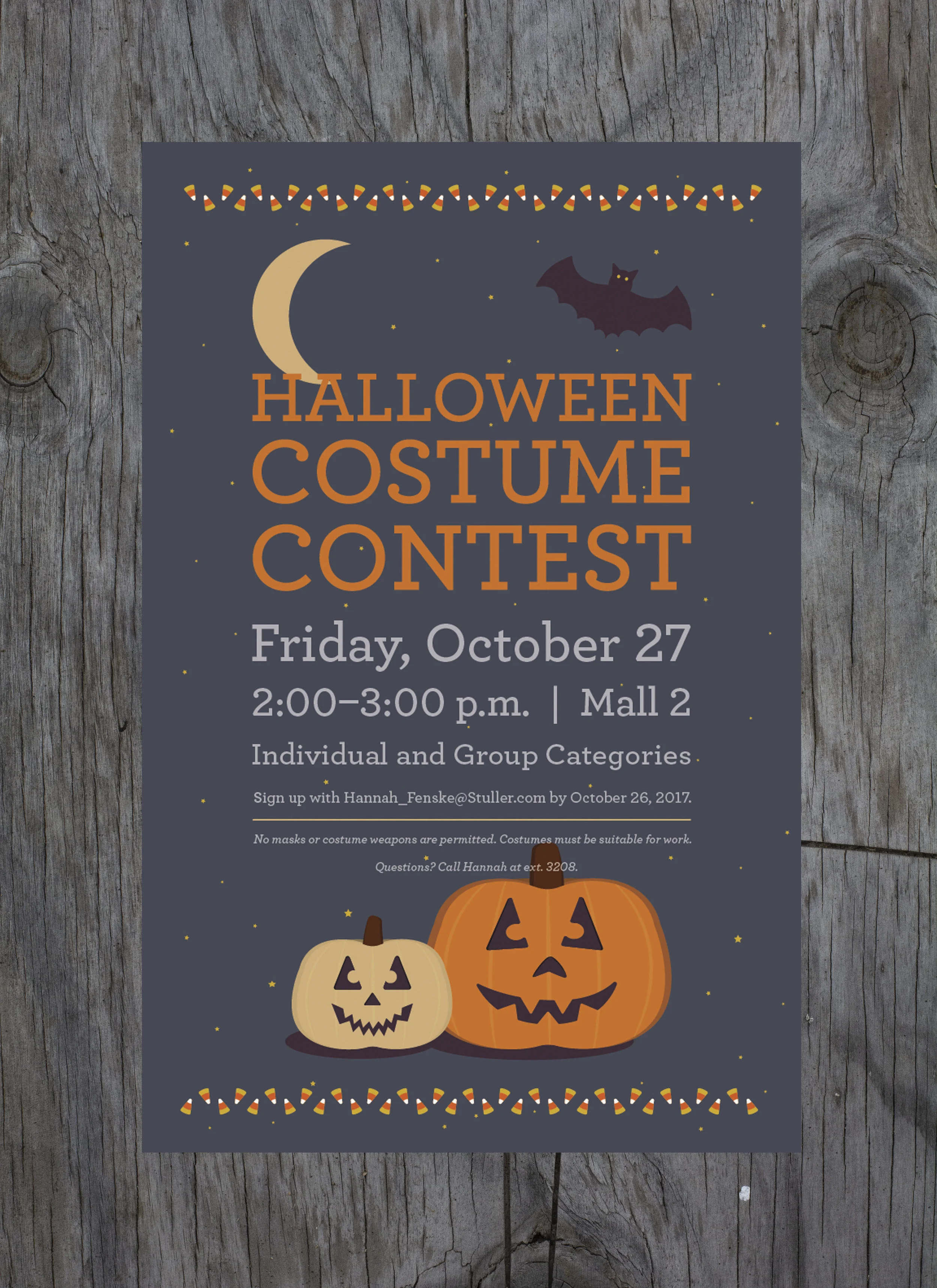 Halloween Contest Design