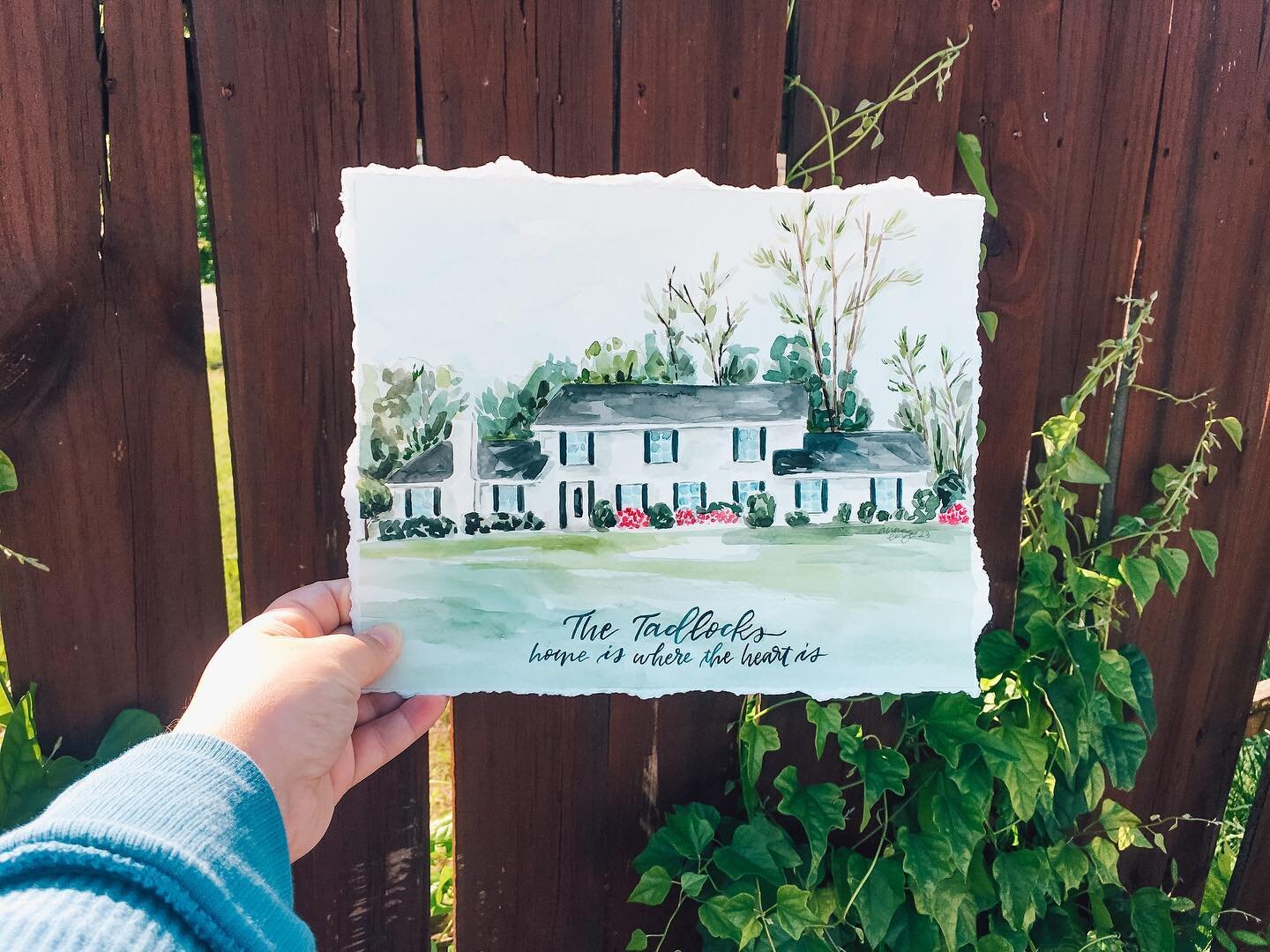 Home is where the heart is. 

#paitning #watercolor #home #commission #housepainting #artofinstagram #annaleighdesign