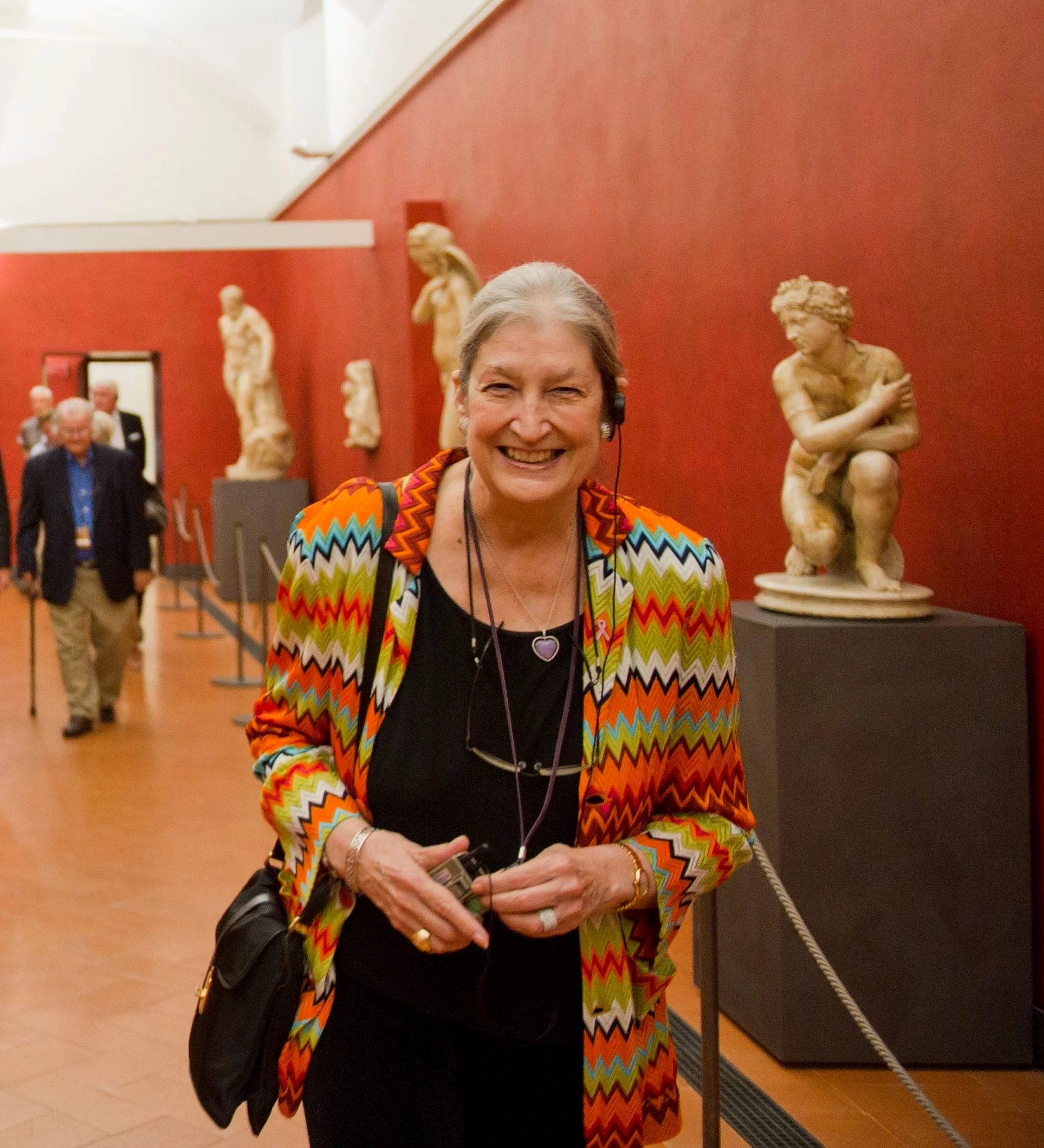 Jane Fortune agli Uffizi