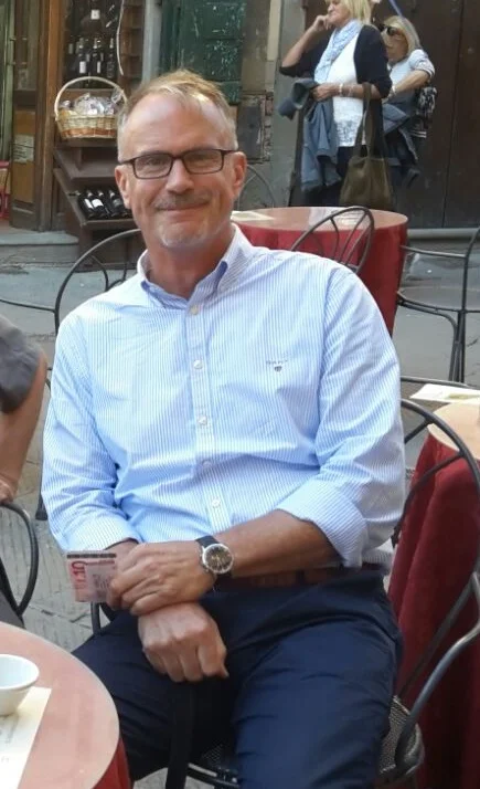 Cay Fortune in 2015 with AWA Vice Chair, Bob Hesse