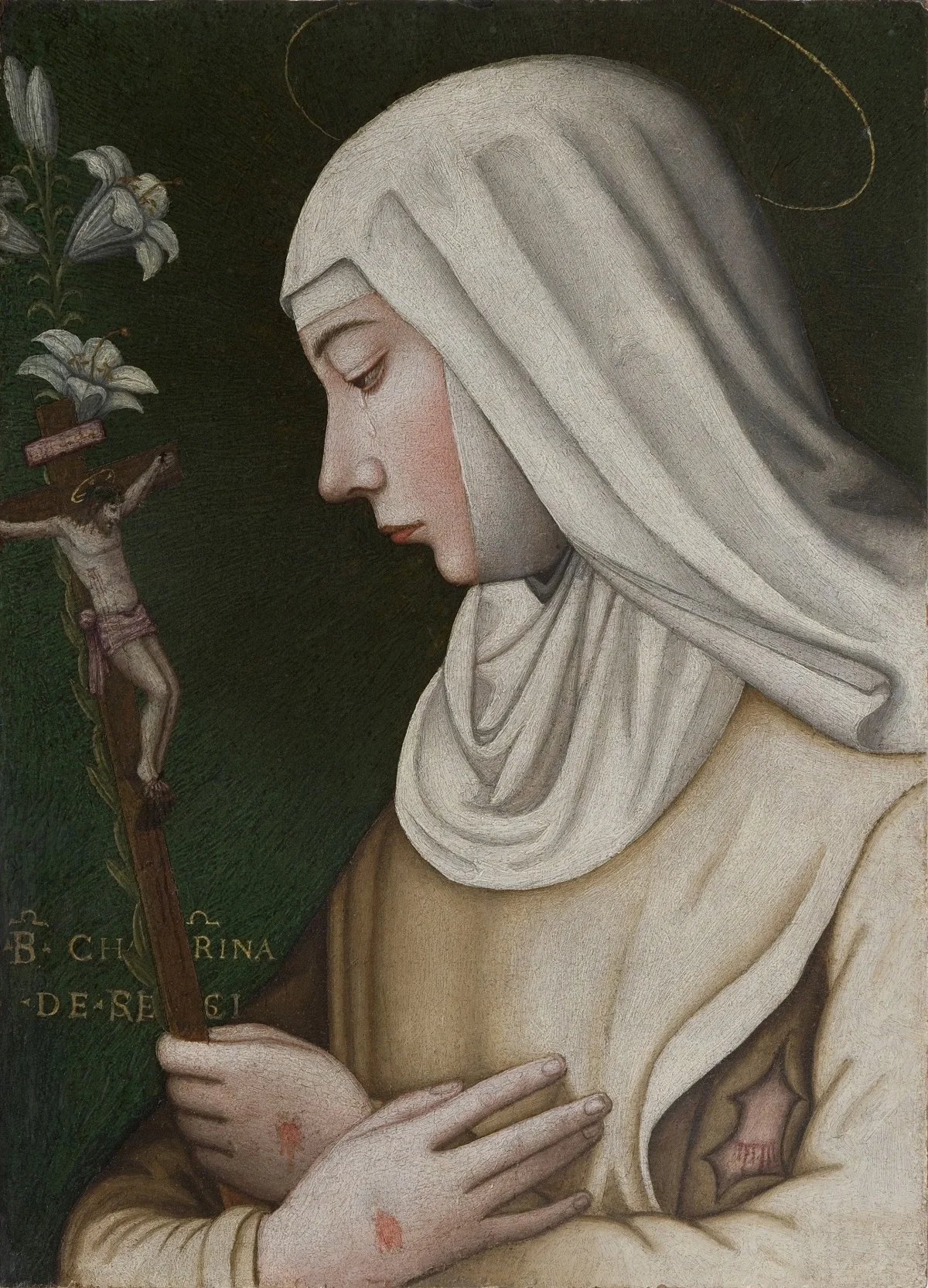 “Santa Caterina col giglio”, restaurato nel 2013