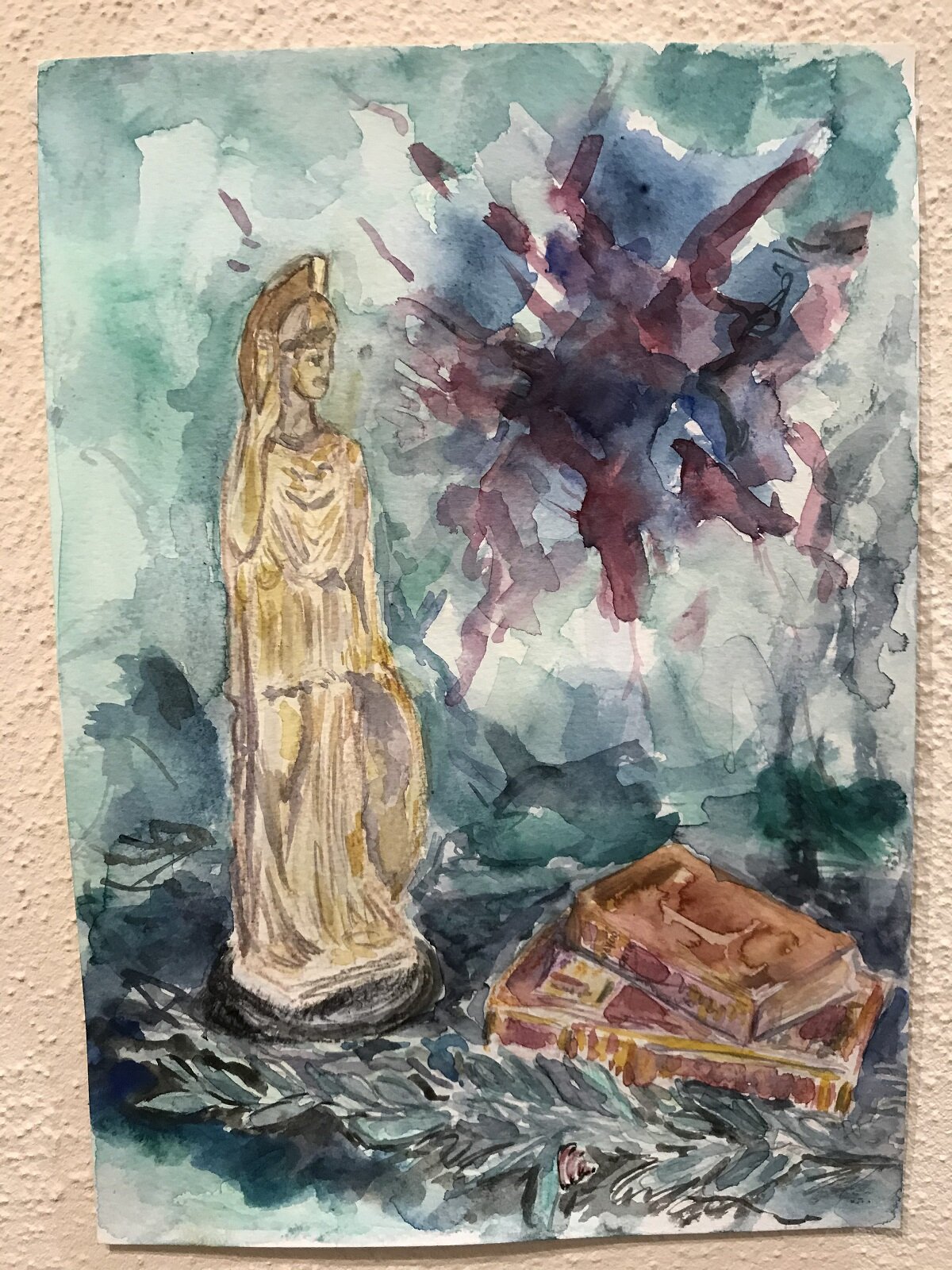Athina and the snail, Rea Stavropoulos
