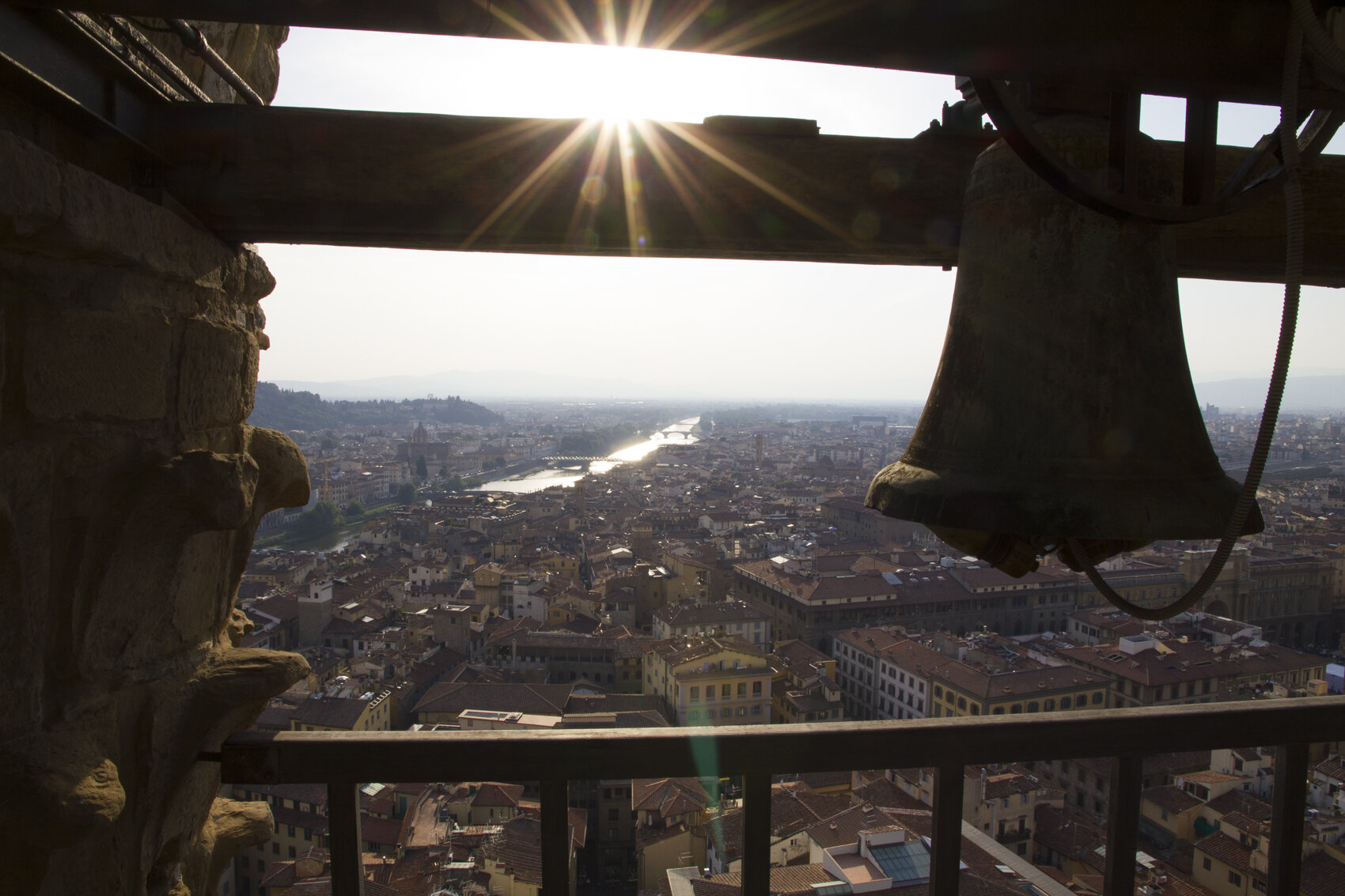  This photo taken from the top of Palazzo Vecchio, looking down on the heart of Florence, a city that has been greatly enhanced by AWA’s efforts to reclaim a forgotten part of its history – that of female genius. (Ph. F. Cacchiani) 