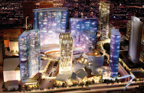 Exteriors Of MGM Mirage's CityCenter In Las Vegas