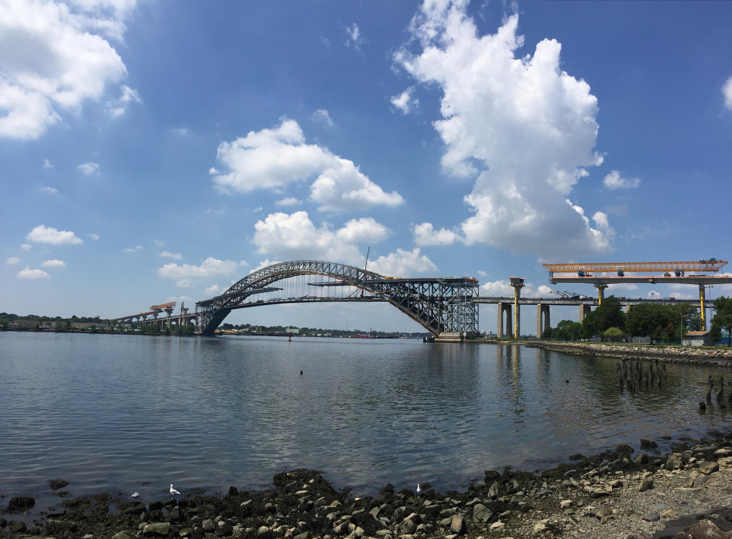 Construction of Raised Span