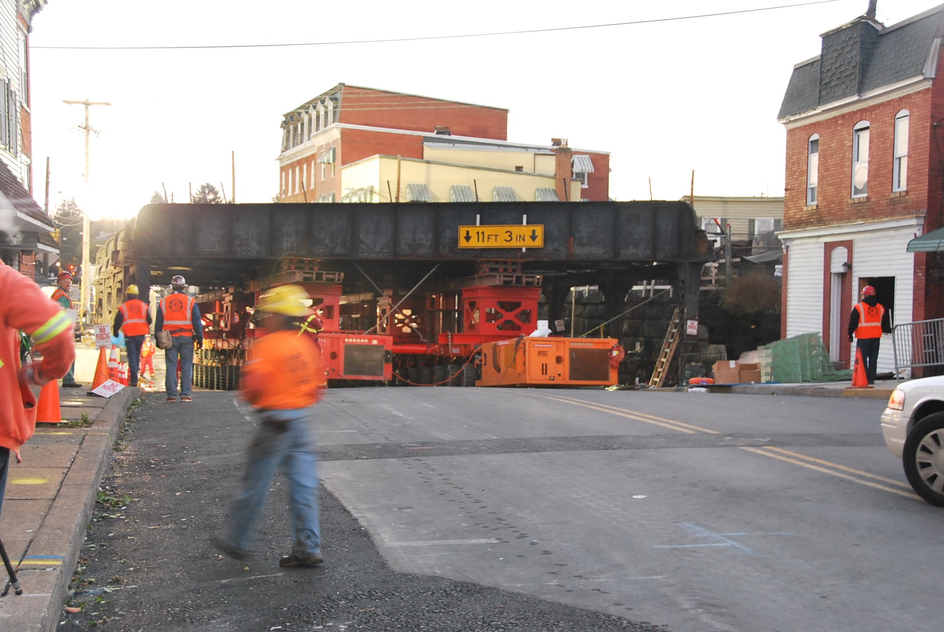 Roll-out of the Existing Bridge