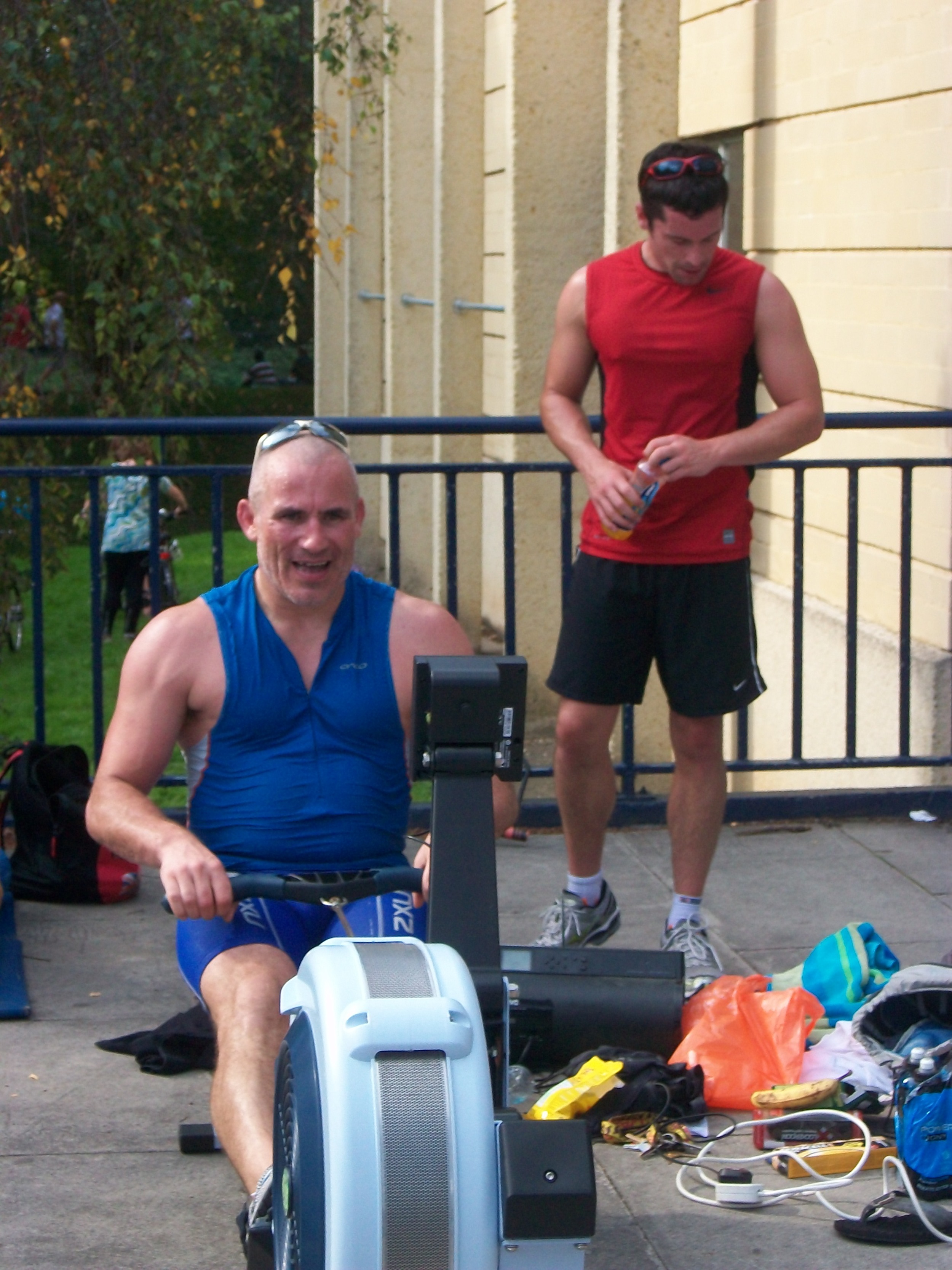 Picture taken October 2010 Rowing a marathon for Forever Friends 