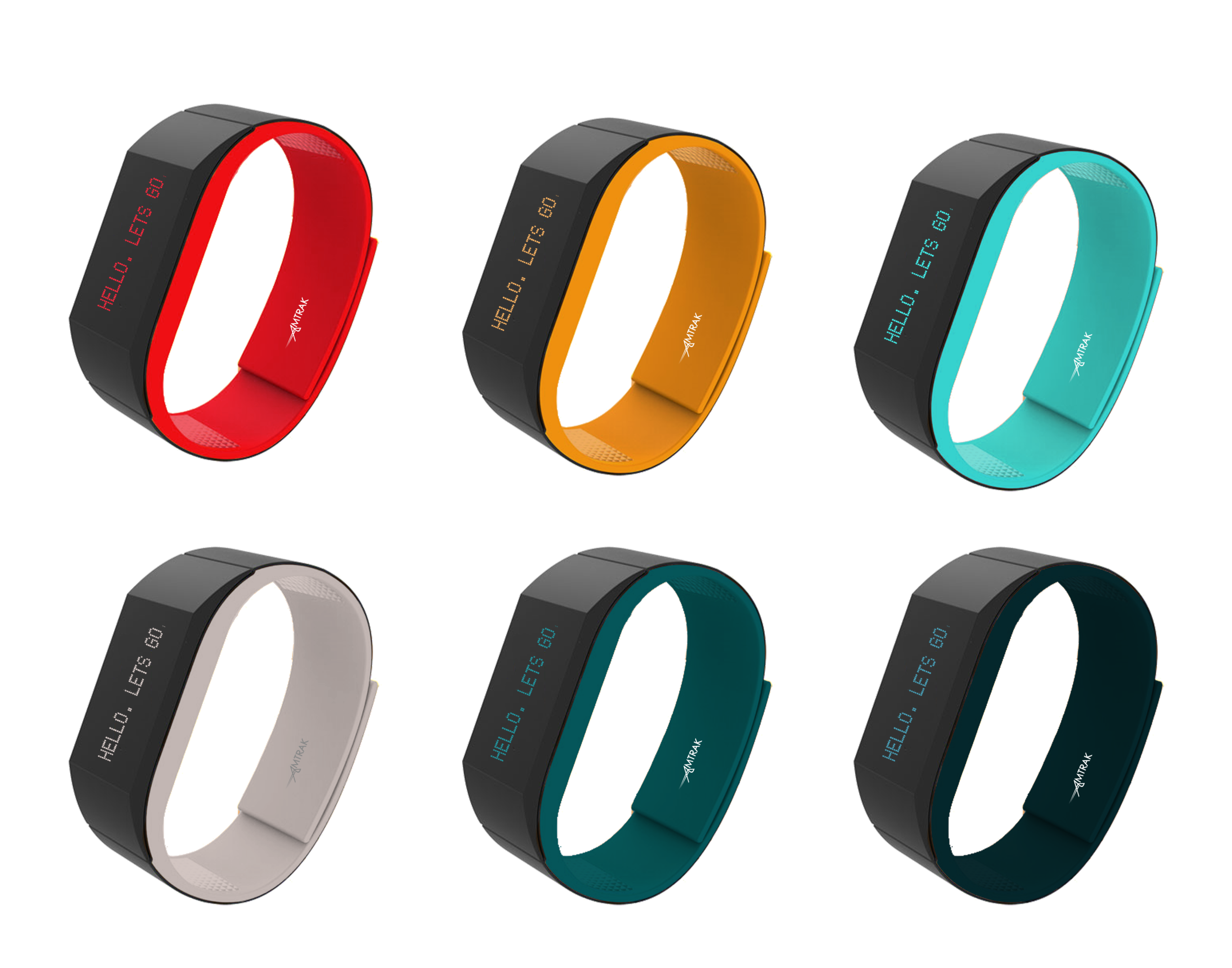  The Amtrak band can hold all of your tickets, credit cards, and prepaid expenses to make your experience effortless. 