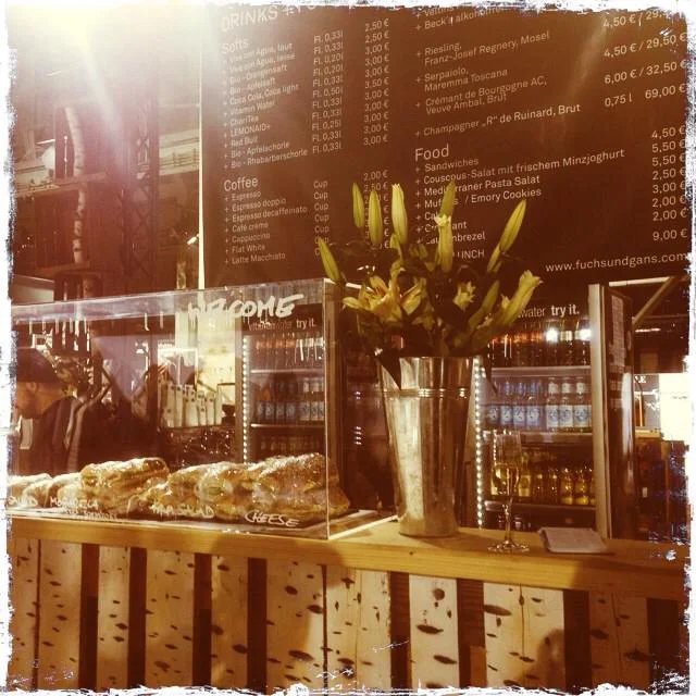      

 
   Welcome at the Show&amp;Order winter 2015! Fuchs+Gans will serve drinks, coffee, sweets and lunch. 
 






















     