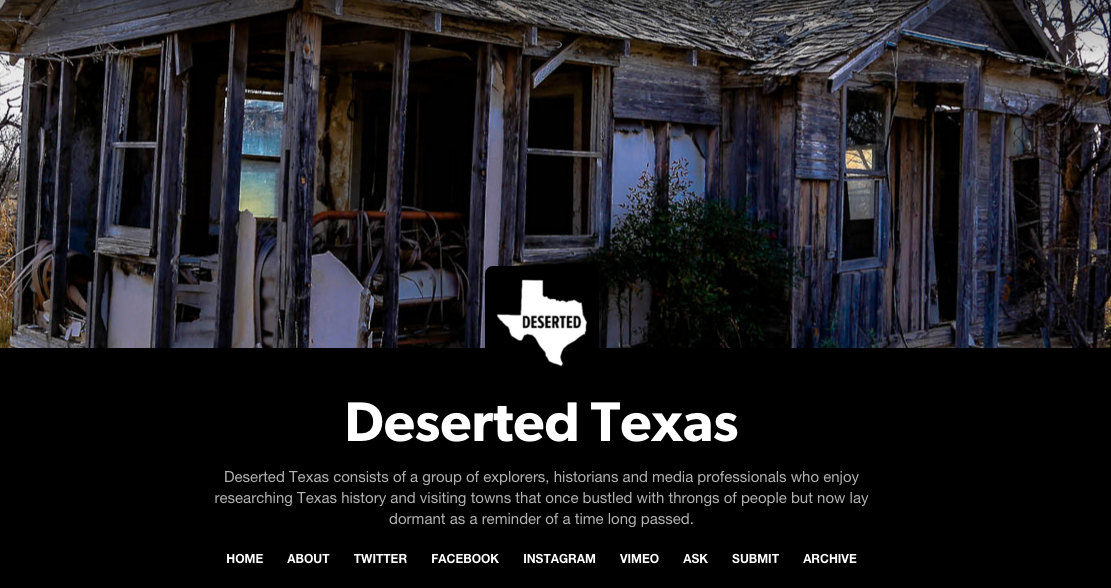 Deserted TX Blog (San Antonio, TX)