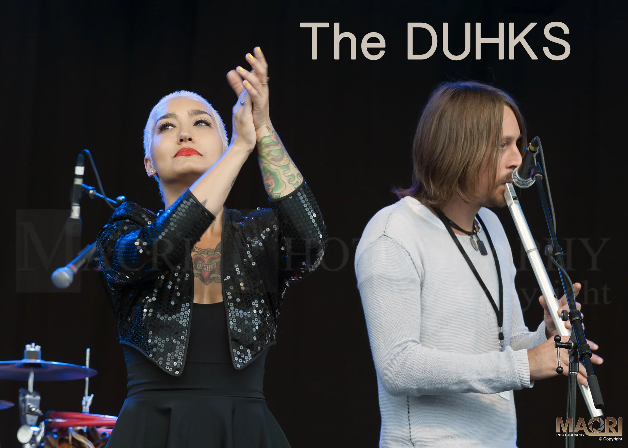 The Duhks-Jessee Havey at the Edmonton Folk Music Festival - Edmonton, Alberta, Canada