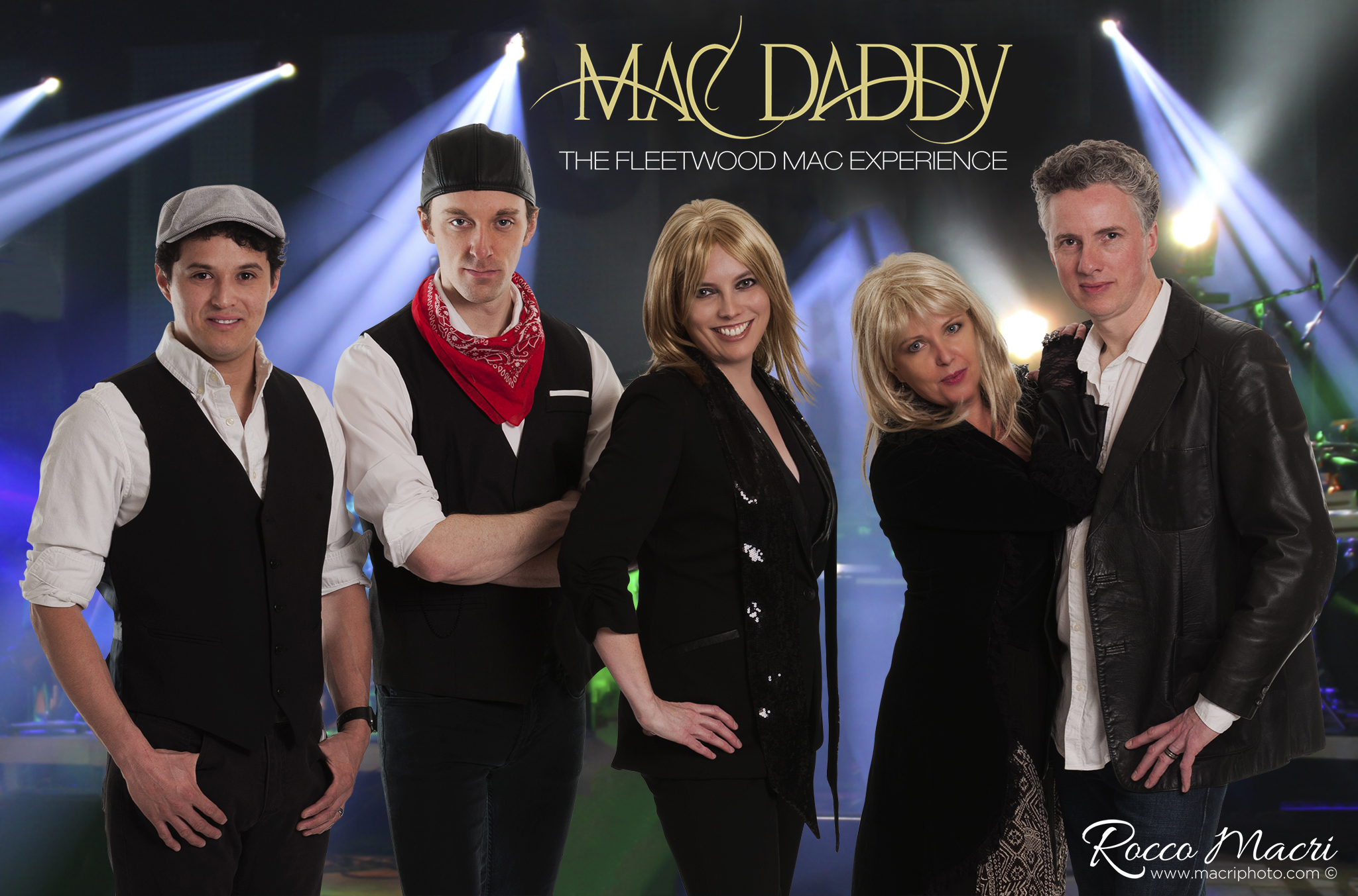 Rocco Macri 55 mins · Edited · Mac Daddy - The Fleetwood Mac Experience promo photo.