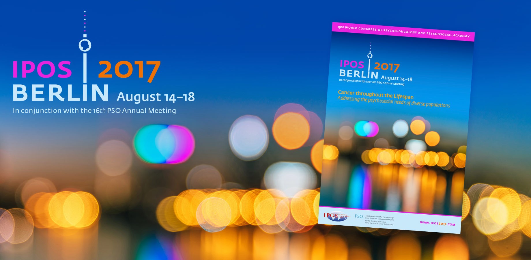 Leitmotiv IPOS 2017 Congress in Berlin: die Weimarer Agentur Goldwiege gewinnt den Wettbewerb um die Marke und entwickelte in Folge ein Key Visual für Print- und Online-Produkte,