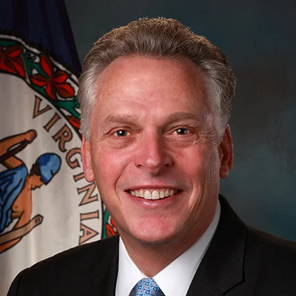 Governor Terry McAuliffe72nd GovernorState of Virginia (US)