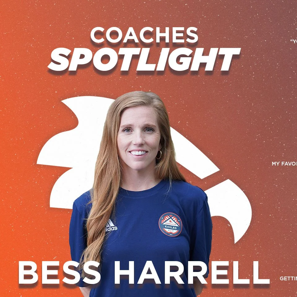✨ COACHES SPOTLIGHT ✨

We&rsquo;re kicking things back off with our very own Bess Harrell 👏

Bess serves as our Girls Club Development Coordinator and coaches our 2016 Girls Blue Matthews and 2014 Girls Blue Matthews teams ⚽️

Next time you see her 