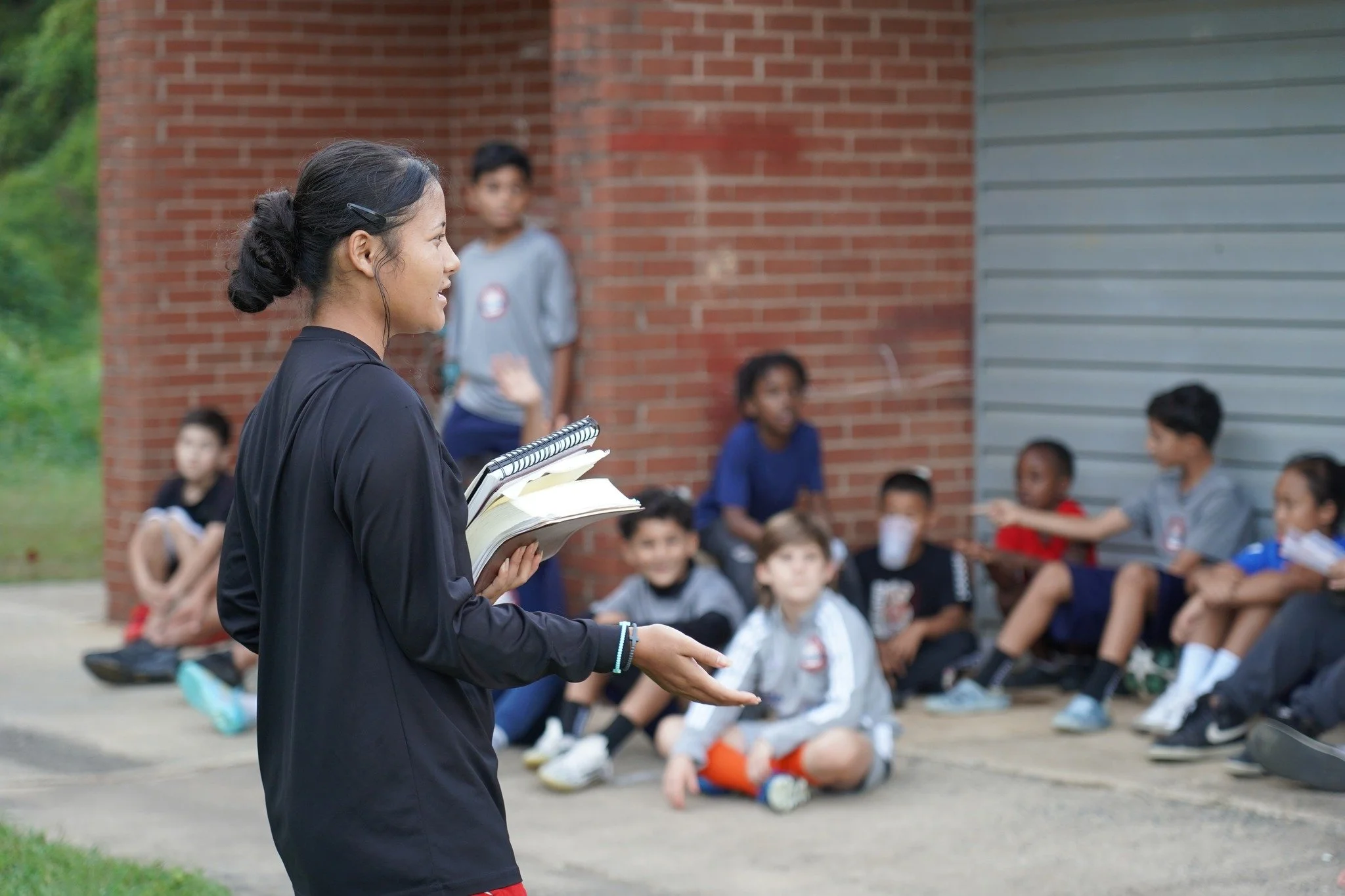 Neighborhood Academy is back in session! 📚⚽️

#SoliDeoGloria