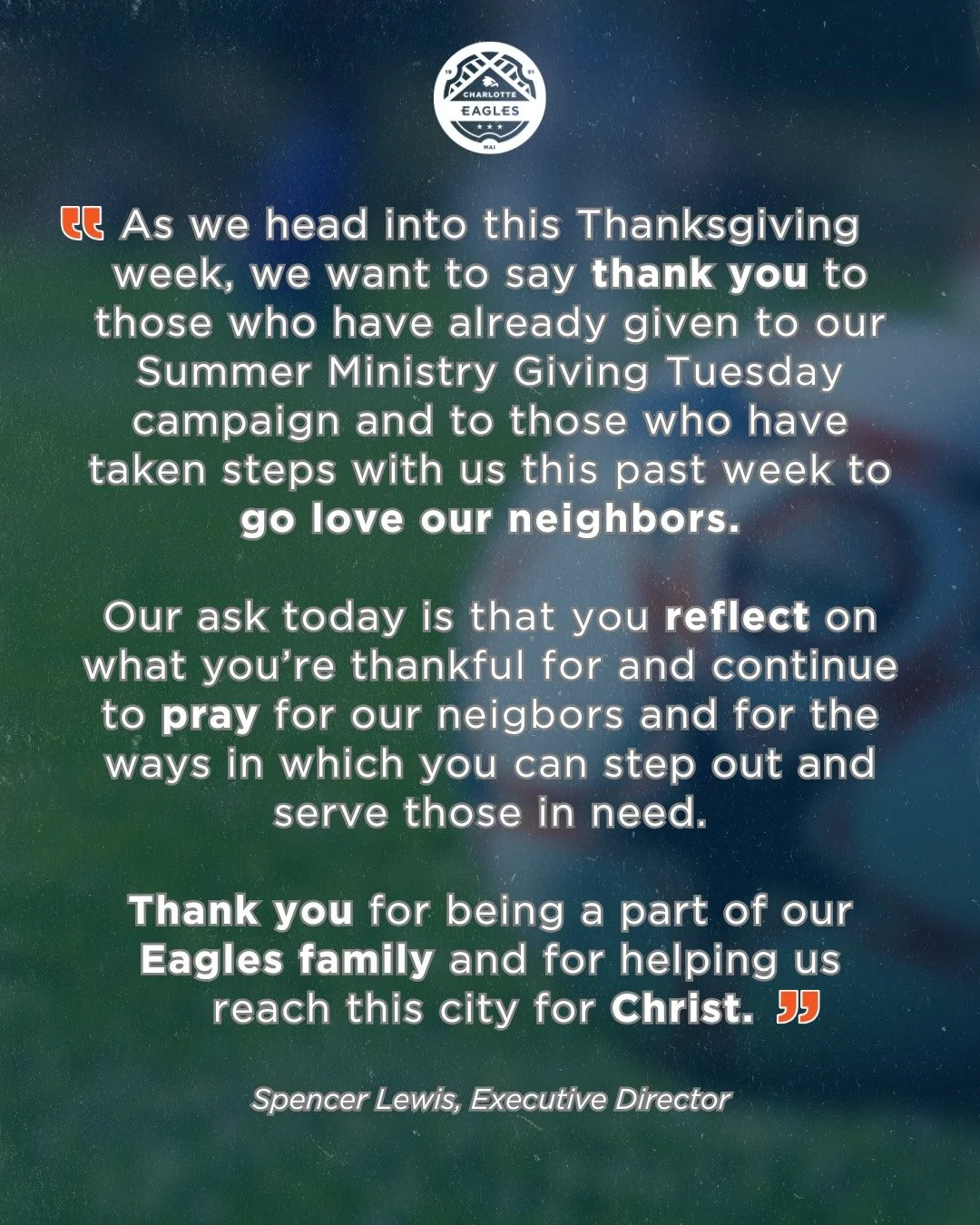 We are pausing our ask this week for our Giving Tuesday campaign to sit in the immediate needs of our community. 🙌

We're incredibly grateful for all those who have supported our #GivingTuesday campaign so far &amp; for those who have walked alongsi