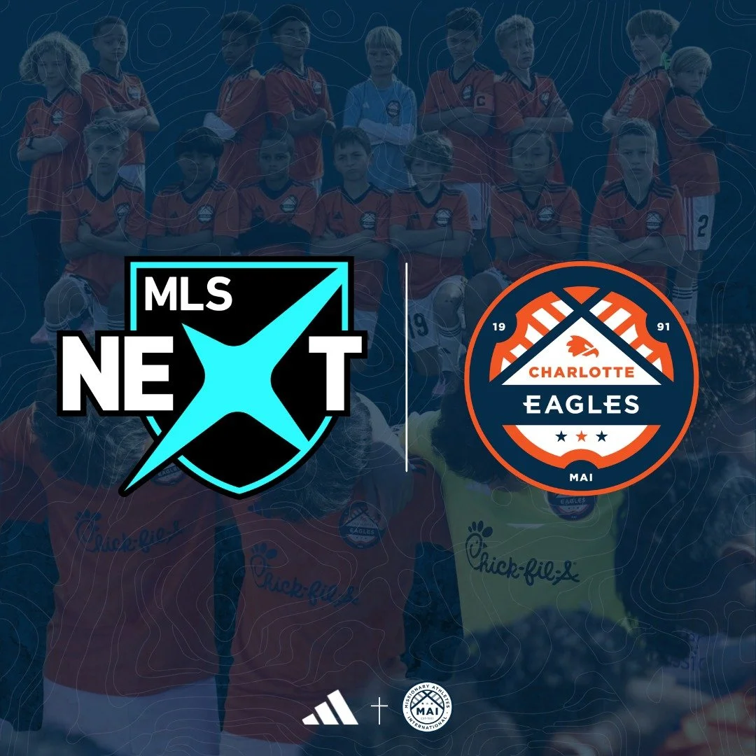 𝑶𝒖𝒓 𝑵𝑬𝑿𝑻 𝑺𝒕𝒆𝒑...

The Charlotte Eagles are excited to announce that we'll be joining the @mlsnext  Academy Division for the upcoming 2026/27 season!
 
We recognize soccer is a gift from the Lord to steward, and we are excited to see how ML