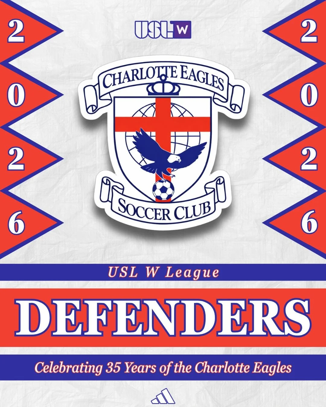 𝑨𝒏𝒄𝒉𝒐𝒓𝒊𝒏𝒈 𝒕𝒉𝒆 𝒃𝒂𝒄𝒌 𝒍𝒊𝒏𝒆 ⚓️

Say hello 👋 to the defenders for the 2026 @uslwleague season ⚽️

#SoliDeoGloria | #USLWLeague | #USLW | #Path2Pro