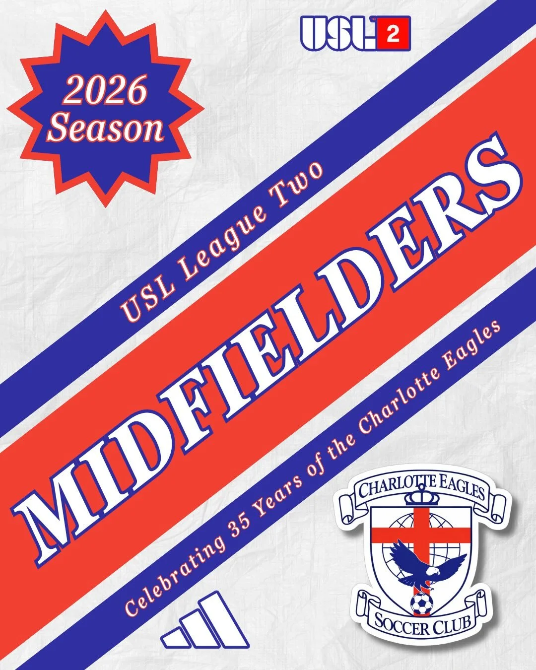 Now introducing&hellip; 🥁🥁🥁

The boys that&rsquo;ll be bossing the midfield for the 2026 @uslleaguetwo season 🫡

#SoliDeoGloria | #USLLeagueTwo | #USL2 | #Path2Pro