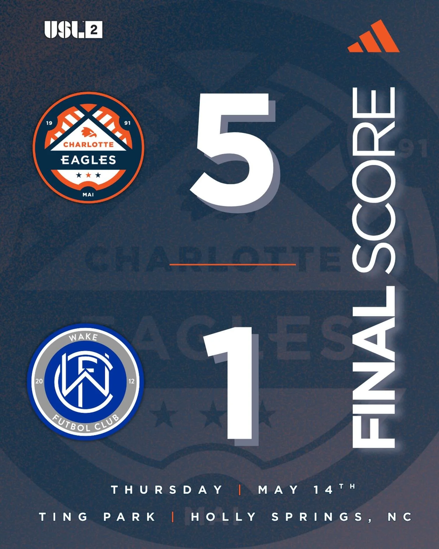Off to a flying start 🦅🦅🦅🔥🔥🔥

#SoliDeoGloria | #USLLeagueTwo | #Path2Pro