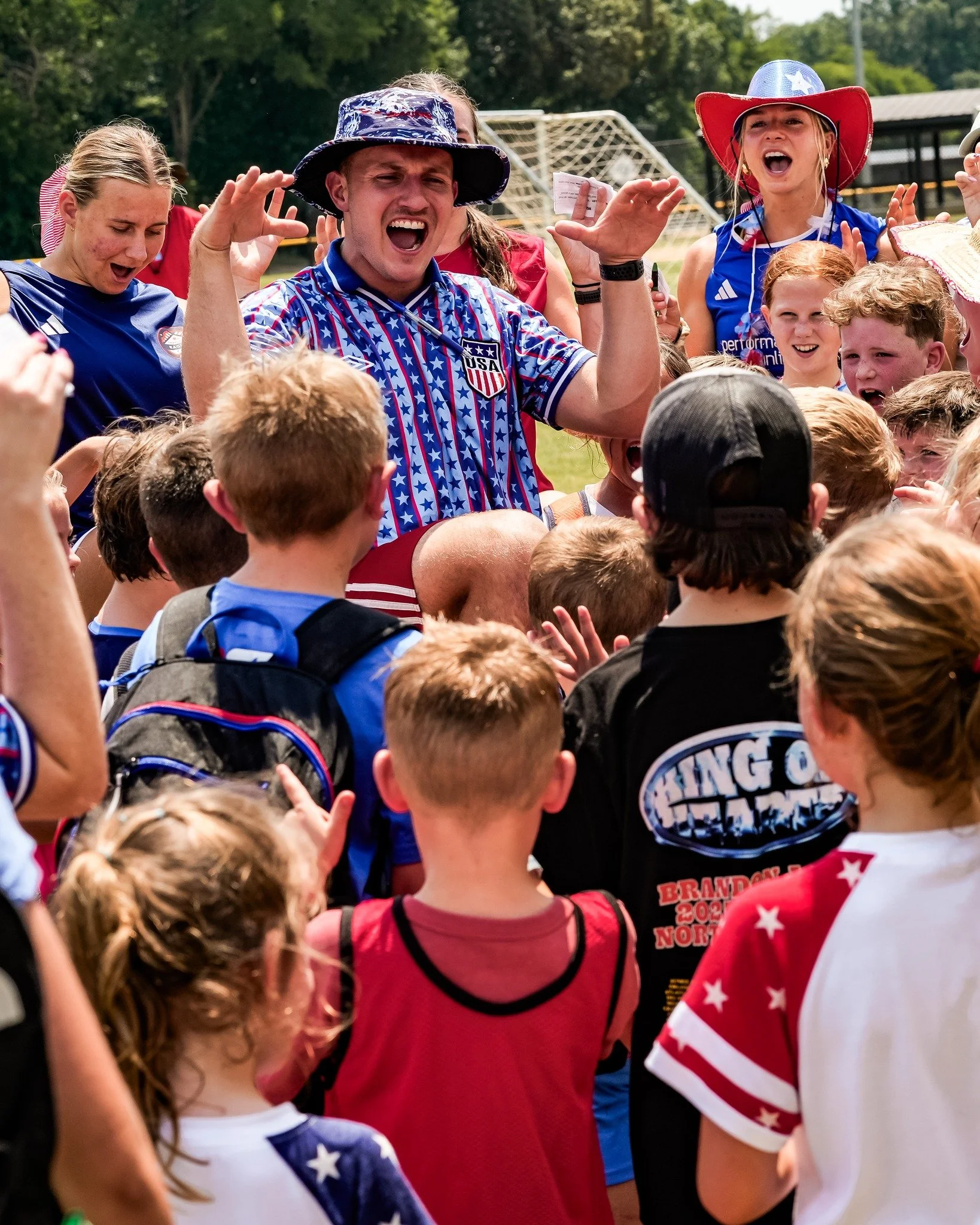 The first camp day of summer 2026 was an absolute BLAST! 🚀

Looking forward to a great week full of soccer, smiles, and sharing the love of Jesus!

#SoliDeoGloria | #WorldCupSoccerCamps | #EaglesCamps