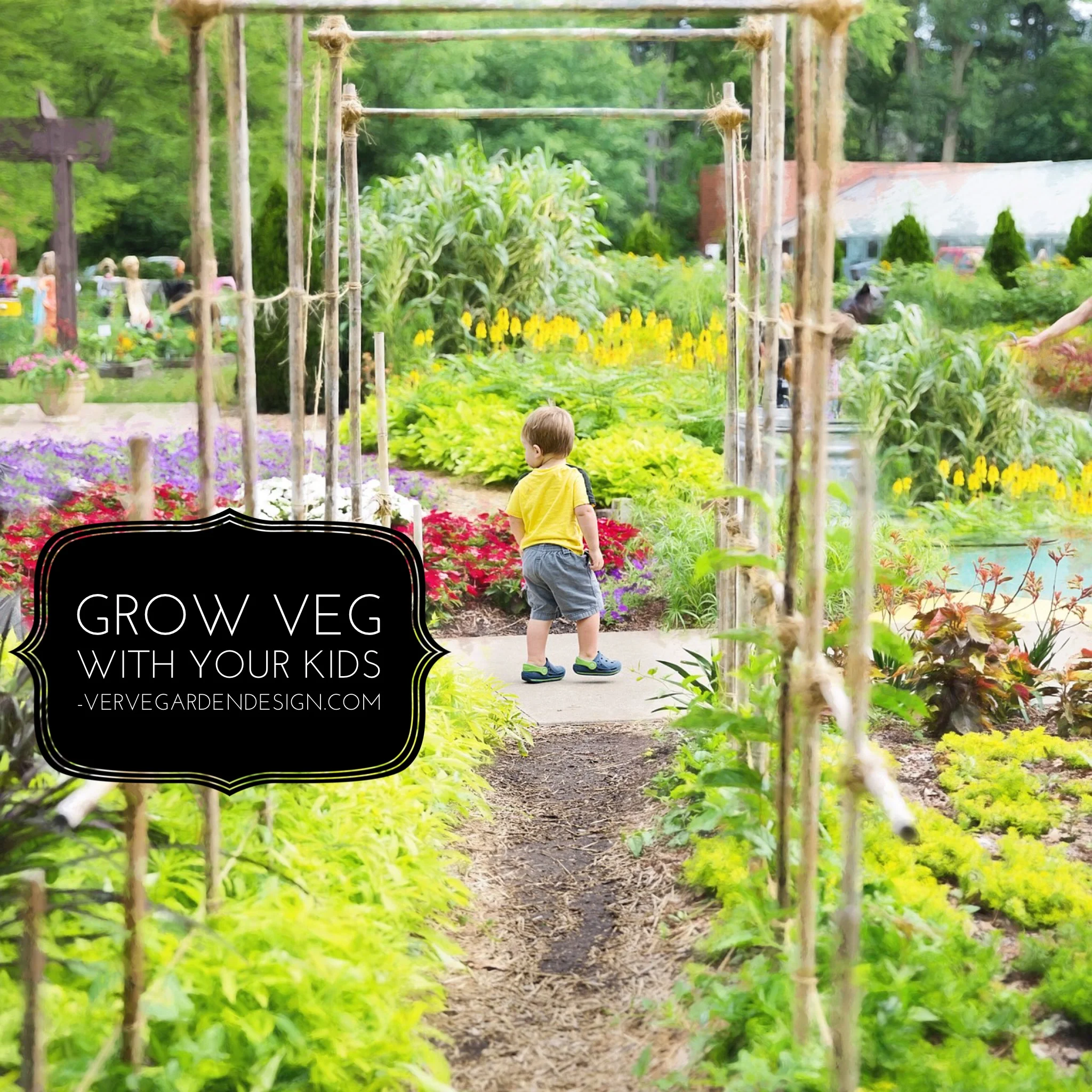Soil contact is good for their immune systems, they learn to love veg, you get outside together. Go on!