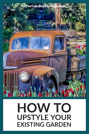 Add style to your garden by clearing out, modifying and adding some new details.