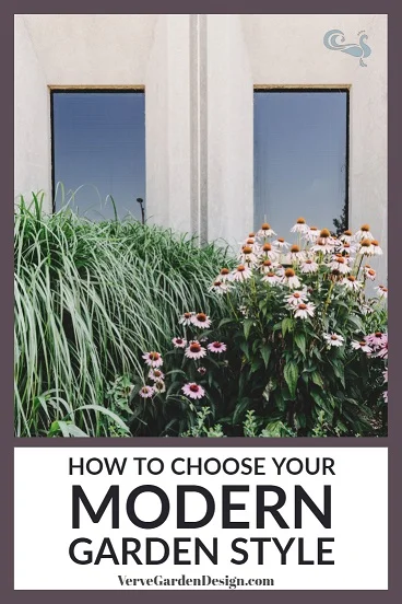 Modern gardens need a defined style.