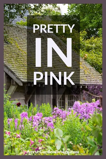 Pink Phlox Gives a Cottage Feel to Wollerton Old Hall in Late Summer. Image: Chris Denning/Verve Garden Design.